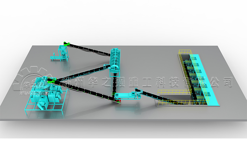 牛粪有机肥加工设备生产线，小型有机肥加工设备生产线多少钱